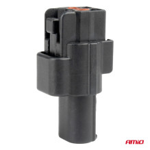 Vandeniui atsparių elektros jungčių rinkinys 2 kontaktų 2,2 mm AMIO-04346