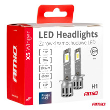 X5 Winger H1 6000K Canbus LED Car Light Bulbs AMIO-03943