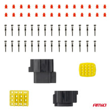 Waterproof electrical connector kit 16 PIN 2.2mm AMIO-04353