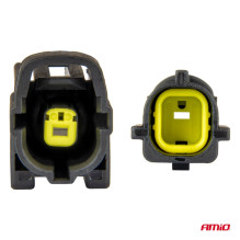 Vandeniui atsparių elektros jungčių rinkinys 1 kontaktas 2,2 mm AMIO-04345