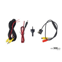 Zestaw czujników parkowania TFT01 4,3" z kamerą HD-308-LED 4 sensory czarne Truck