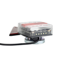 Zestaw świateł LED do przyczepki na magnes AMIO-02140