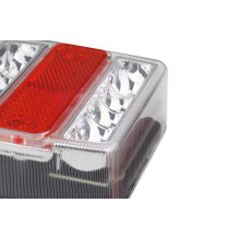 Zestaw świateł LED do przyczepki na magnes AMIO-02140