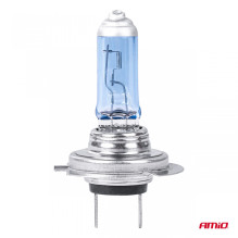 Halogen bulb H7 12V 55W Super White 1 pc blister AMIO-03364