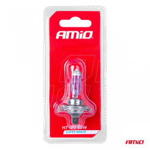 Halogen bulb H7 12V 55W Super White 1 pc blister AMIO-03364