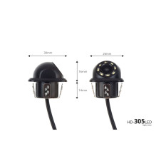 Zestaw czujników parkowania TFT01 4,3" z kamerą HD-305 LED 4 sensory czarne wewnętrzne