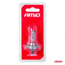 Halogen bulb H7 12V 55W E4 1pc blister AMIO-03363