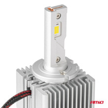 X serijos „All-in-One“ D1S D3S D8S 6000K „Canbus“ LED automobilių lemputės AMIO-03669