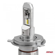 RS+ H4 50W Canbus plonos LED automobilių lemputės AMIO-01082