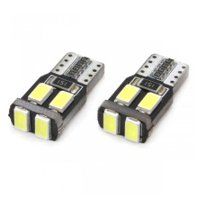 LED Bulbs CANBUS 6SMD 5730 T10 W5W White AMIO-01622