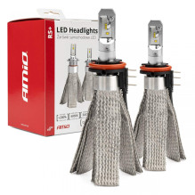 LED automobilių lemputės RS+ serijos Canbus H15 50W plonos AMIO-01080