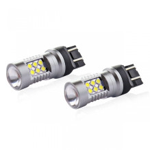 LED Bulbs CANBUS 3030 24SMD T20 7443 W21 / 5W White 12V 24V AMIO-02126