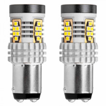 LED lemputės CANBUS 3020 24SMD 1157 BAY15D P21 / 5W baltos 12V 24V AMIO-02798 LED lemputės CANBUS 3020 24SMD 1157 BAY15D P21 / 5W baltos 12V 24V AMIO-02798