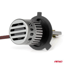 LED Car Bulbs K3 Series H4 / H19 12V 6000K Canbus AMIO-03682