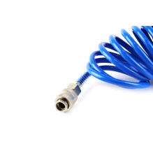 Wąż spiralny do sprężonego powietrza PE 5x8mm 10m PT-04 AMIO-02603