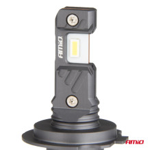 LED automobilių lemputės HYBRID serijos H7 H18 6000K Canbus 60W AMIO-04115