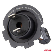 LED car bulbs HYBRID series H7 H18 6000K Canbus 60W AMIO-04115