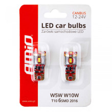 LED CANBUS Bulbs 2016 6SMD T10 W5W W10W AMIO-02802