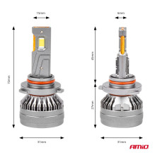 LED car bulbs HP series Full Canbus HB3 9005 / HIR1 9011 / H10 6500K AMIO-03678