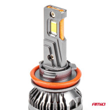 LED automobilių lemputės HP serijos „Full Canbus H8 H9 H11 H16 6500K AMIO-03677“