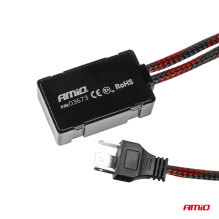 LED automobilių lemputės HP serijos „Full Canbus H4 / H19“ 12 V 24 V 6500 K AMIO-03673