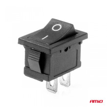 Włącznik przełącznik prostokątny ON OFF 12V 24V AMIO-03082