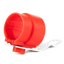 Priekabos kištuko laikiklis, raudonas AMIO-04387