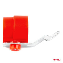 Priekabos kištuko laikiklis, raudonas AMIO-04387