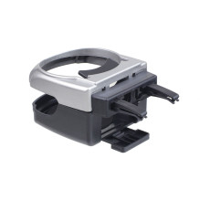 Uchwyt na napoje do samochodu auta srebrny DH-04 AMIO-02494