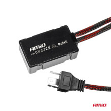 LED automobilių lemputės FLEX+ serijos H4 / H19 6000K 12V 24V Canbus AMIO-03657