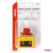 Akumuliatoriaus atjungimo jungiklis 12 V - 48 V, maks. 300 A AMIO-03839