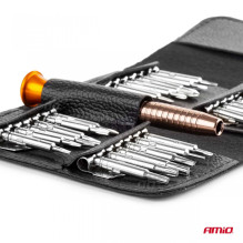 Screwdrivers precision screwdriver set 25 pcs AMIO-02839
