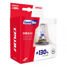 Halogen bulbs HB4 12V 51W LumiTec LIMITED +130% DUO AMIO-02104