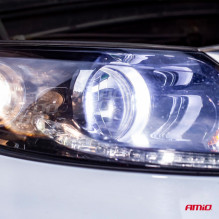 LED automobilių lemputės COB HB4 6500K AMIO-02847 serijos