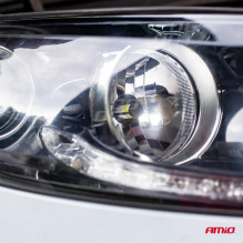 LED automobilių lemputės COB HB4 6500K AMIO-02847 serijos