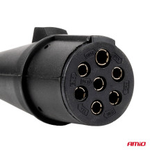 TIR trailer spiral cable 2x 7 PIN type N 5m 24V AMIO-04380