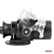 TIR priekabos spiralinis kabelis 2x 7 kontaktų EBS tipo 5m 24V AMIO-04383