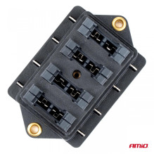 Skrzynka bezpiecznikowa ceramiczna 4 gniazda AMIO-03040