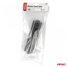 Skrzynka bezpiecznika ceramiczna 12 gniazd AMIO-03044