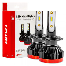 BF serijos H7 6000K Canbus LED automobilių lemputės AMIO-02242 BF serijos H7 6000K Canbus LED automobilių lemputės AMIO-02242
