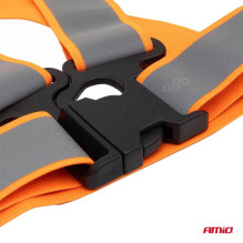Reflective orange harness reflective road vest AMIO-03939