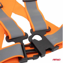 Reflective orange harness reflective road vest AMIO-03939