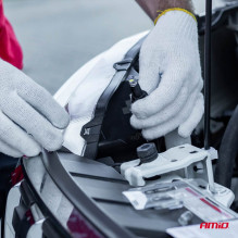 LED lemputė STANDARD skaidriai balta T10 W5W 12V balta 100 vnt. AMIO-02955