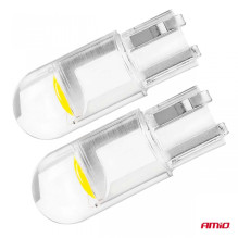 LED bulb STANDARD Clear White T10 W5W 12V white 100 pcs AMIO-02955