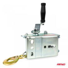 Wyciągarka wciągarka ręczna korbowa linowa 450KG AMIO-03282