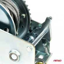 Wyciągarka wciągarka ręczna korbowa linowa 450KG AMIO-03282