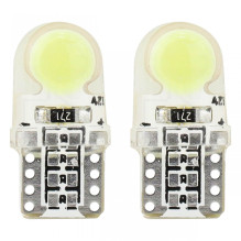 LED Bulbs STANDARD White W5W T10e COB 12V AMIO-01441
