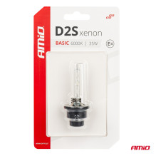 Xenon bulb xenon filament D2S 6000K BASIC blister AMIO-03861
