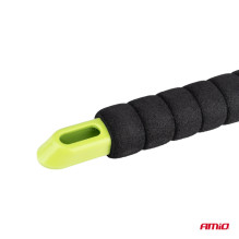 Silicone window wiper with handle, 25 cm AMIO-03849