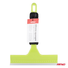 Silicone window wiper with handle, 25 cm AMIO-03849